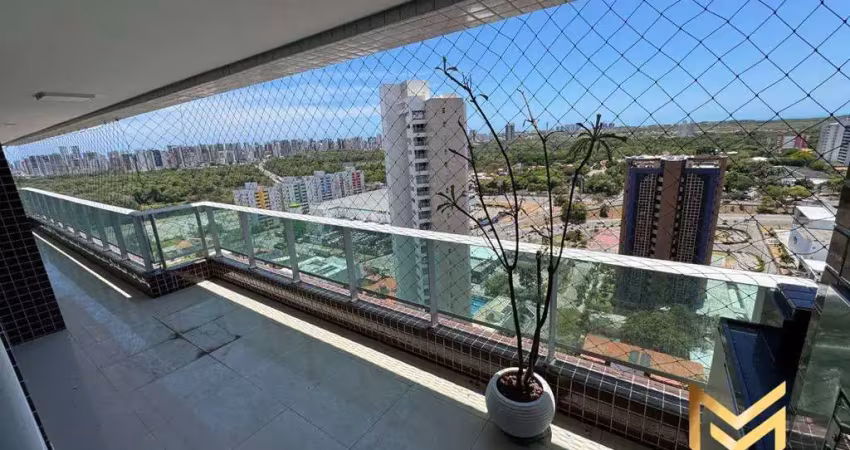 Apartamento com 3 suítes à venda, 162 m² por r$ 1.680.000 - guararapes - fortaleza/ce