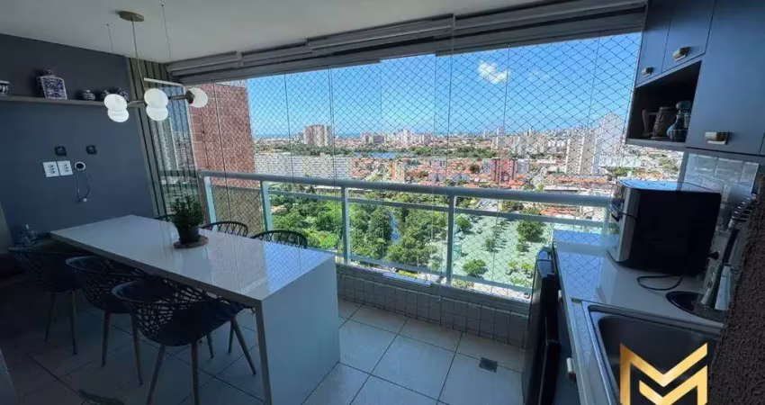 Apartamento com 3 suítes à venda, 120 m² por r$ 1.090.000 - são gerardo - fortaleza/ce