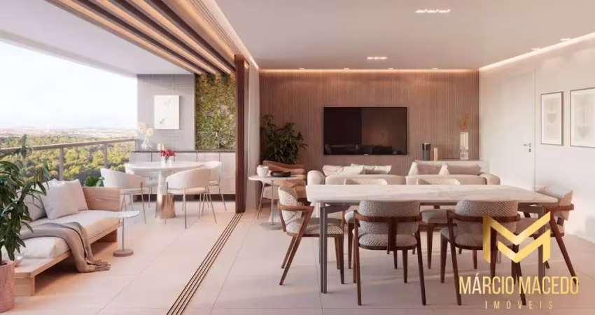 Apartamento com 3 dormitórios à venda, 135 m² por r$ 1.510.000,00 - cocó - fortaleza/ce