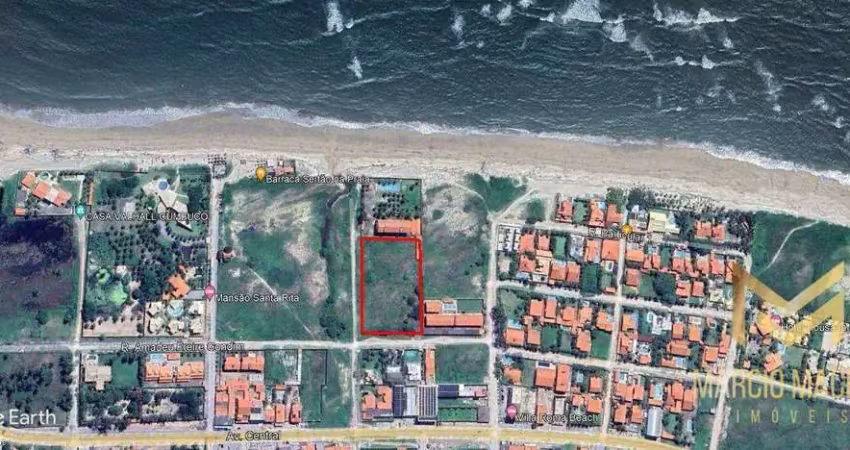 Terreno à venda, 7810 m² por r$ 5.500.000,00 - praia de cumbuco - caucaia/ce