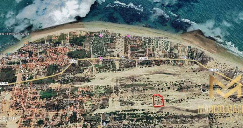 Terreno à venda, 12880 m² por r$ 1.000.000,00 - flecheiras - trairi/ce
