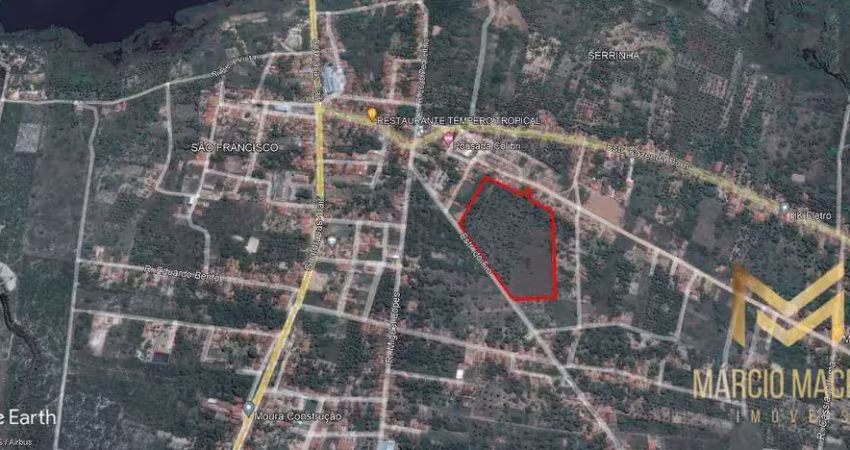 Terreno à venda, 50000 m² por r$ 2.500.000,00 - são francisco - trairi/ce
