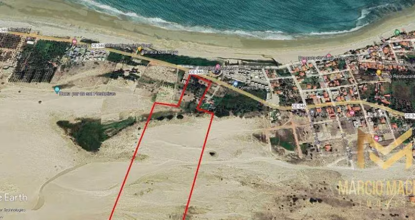 Terreno à venda, 400000 m² por r$ 16.000.000,00 - flecheiras - trairi/ce