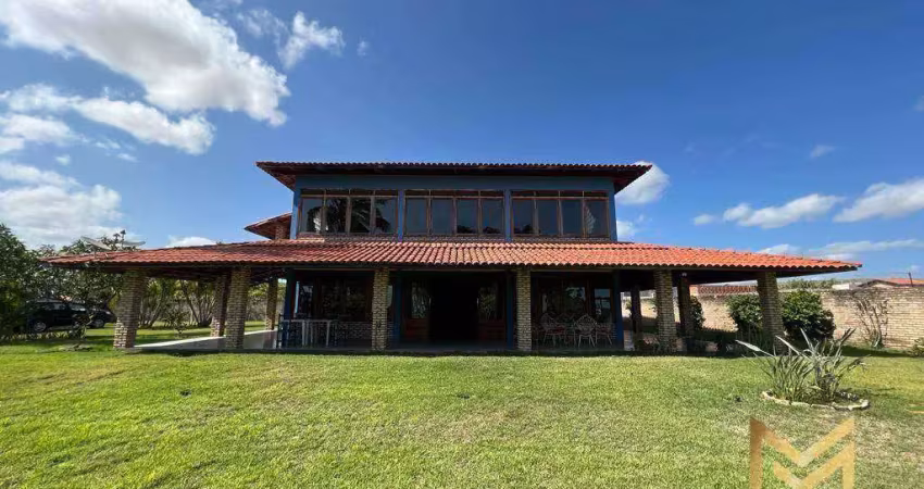 Casa com 5 suítes à venda, 800 m² por r$ 2.290.000 - flexeiras guajiru - trairi/ce