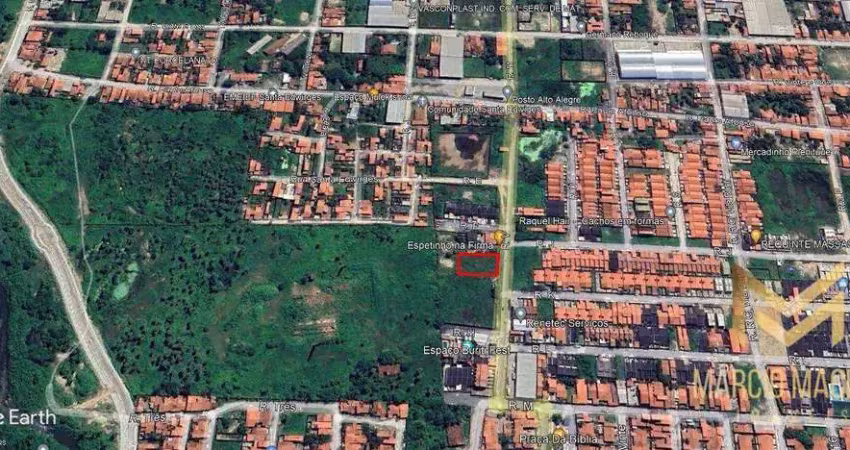 Terreno à venda, 1000 m² por r$ 500.000,00 - novo oriente - maracanaú/ce
