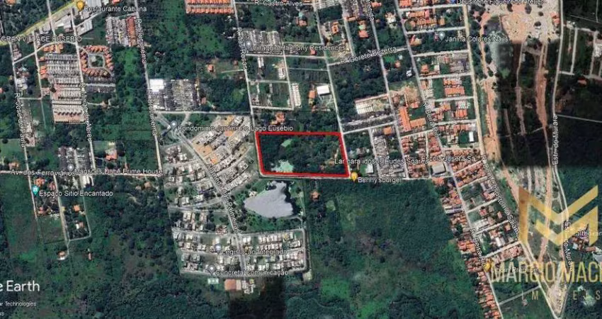 Terreno à venda, 34194 m² por r$ 9.500.000,00 - urucunema - eusébio/ce