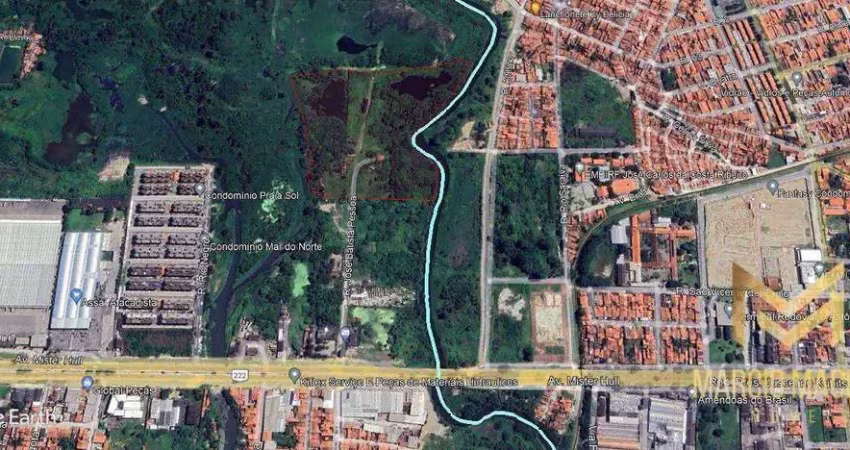 Terreno à venda, 74335 m² por r$ 18.583.780,00 - tabapuá - caucaia/ce