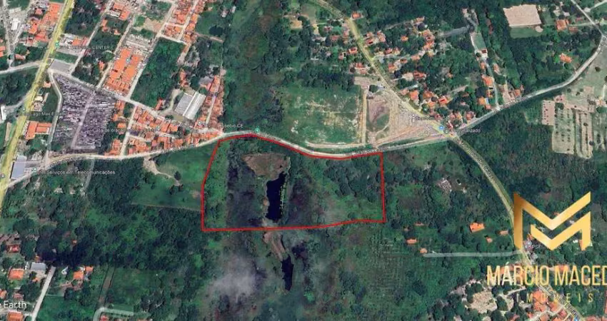 Terreno à venda, 59898 m² por r$ 7.187.784,00 - tapuio - aquiraz/ce