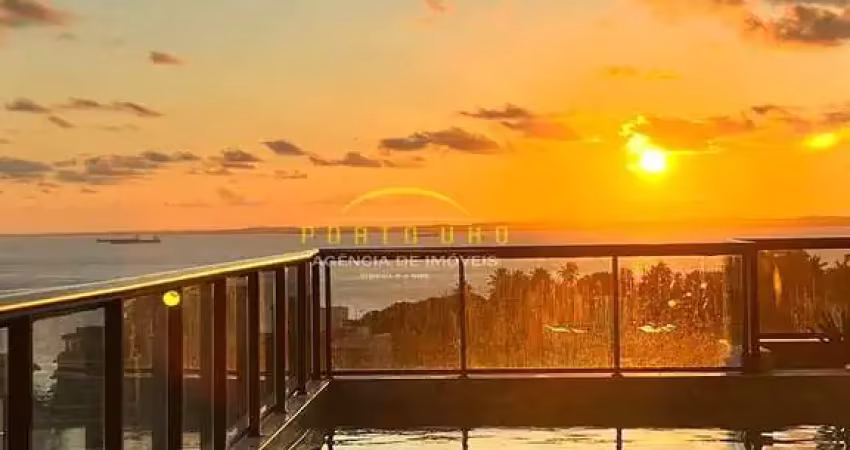 Studio novo à venda com porteira fechada no barra premium, salvador, ba