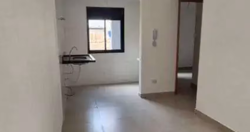 Apartamento novo, entregue com armários planejados na cozinha! 2 dormitórios e 1 vaga, 40m² - vila