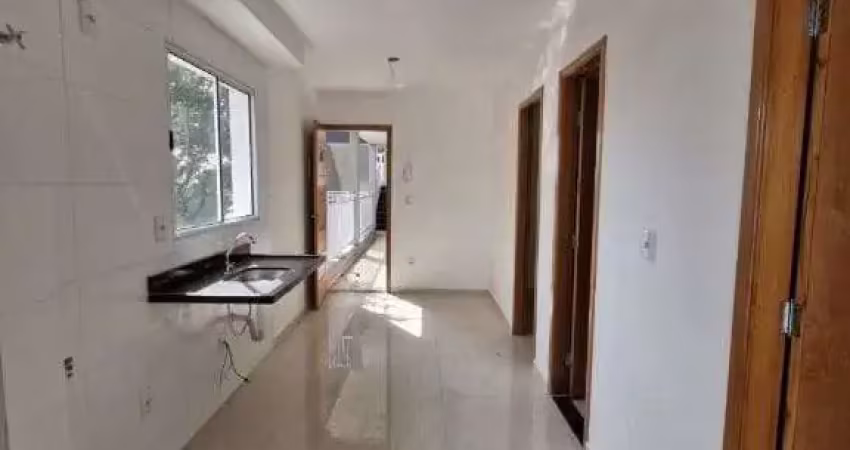 Apartamento novo pronto para morar de 2 dormitórios e 1 vaga, com churrasqueira na varanda, 40 m² -