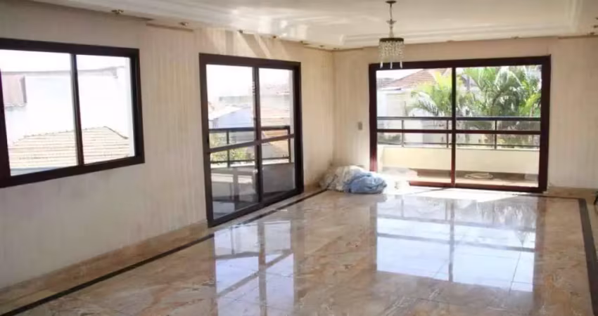 Apartamento alto padrão para venda, com 289m², 4 suítes, sala com 3 ambientes e lareira, 4 vagas de