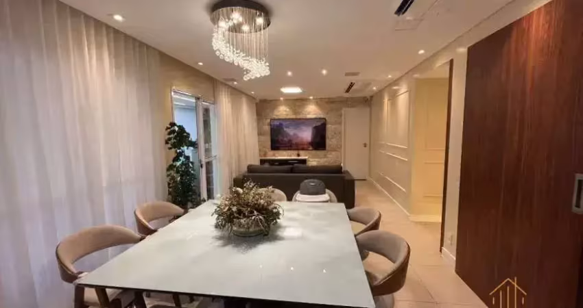 Belissimo apartamento mobiliado com 126m², 3 suítes, varanda gourmet, 2 vagas de garagem na mooca!!