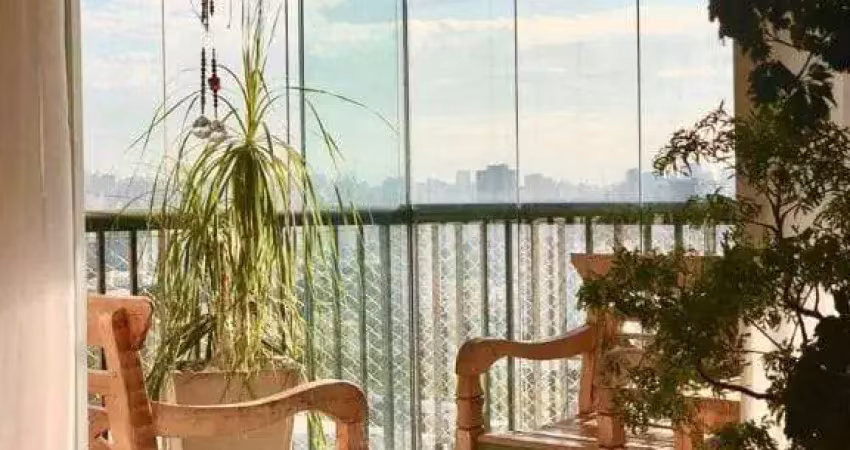 Apartamento com 178m², 3 suítes, sala com 3 ambientes, varanda gourmet e 3 vagas de garagem, na moo