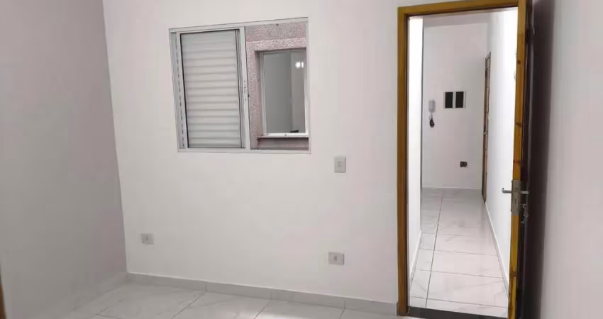Apartamento com 1 dormitório para alugar, 34 m²  no terreo com quintal - chácara seis de outubro -