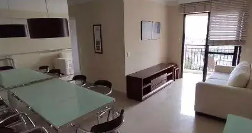 Apartamento mobiliado em andar alto, 2 dormitórios, 1 suite, 2 vagas, 70m², vila regente feijó, são