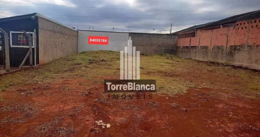 Terreno à venda, 420 m² por R$ 250.000,00 - Cará-cará - Ponta Grossa/PR