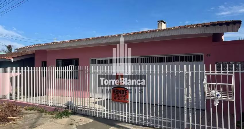 Casa à venda com 3 quartos (sendo 1 suíte) - jardim carvalho - ponta grossa/pr