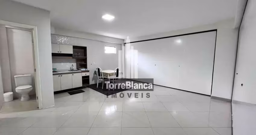 Flat para locação no centro da cidade, 1 dormitório ideal para você estudante, 25 m² -  centro, pon