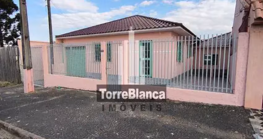 Locação - casa  com edícula, 2 quartos, área externa,  70m², ronda - ponta grossa/pr