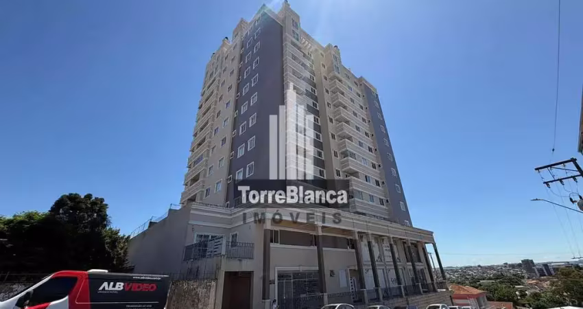 Cobertura duplex com 1 quarto para locação, 70 m²- centro, ponta grossa, pr