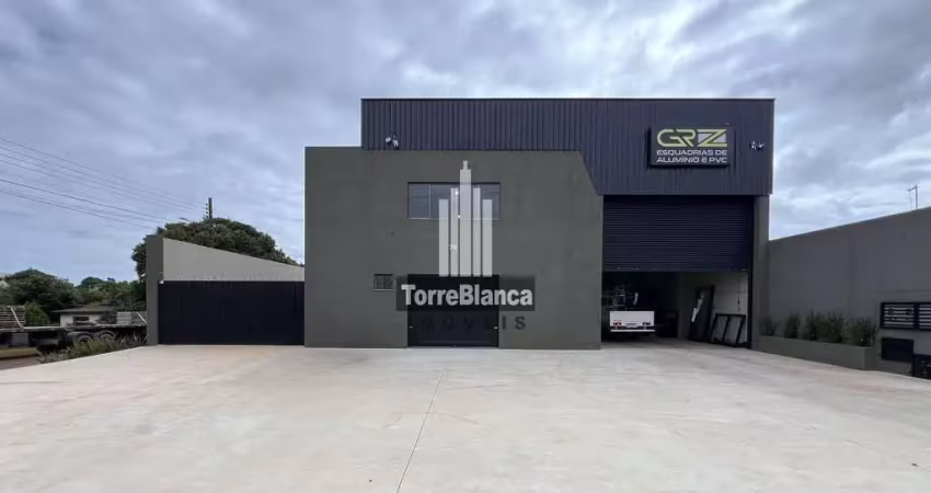 Galpão / barracão para locação e venda, no  320m², boa vista - ponta grossa/pr