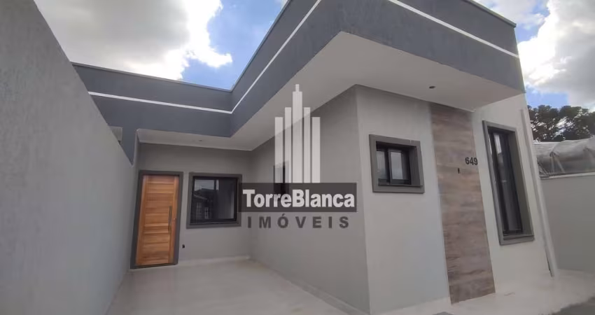 Casa nova com 3 quartos (sendo 1 suite) à venda, Uvaranas, Ponta Grossa, PR