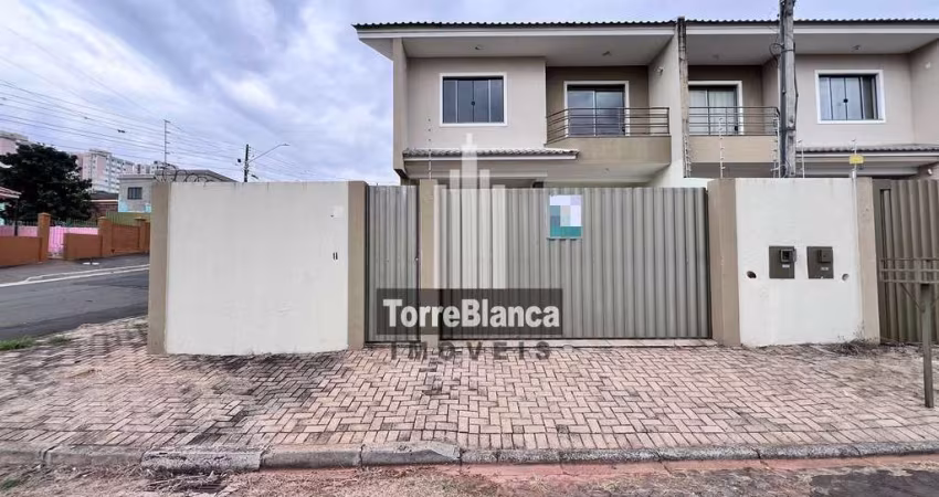 Sobrado para locação, com 3 quartos sendo 1 suíte , cozinha com móveis planejados - 105 m²-  Estrel