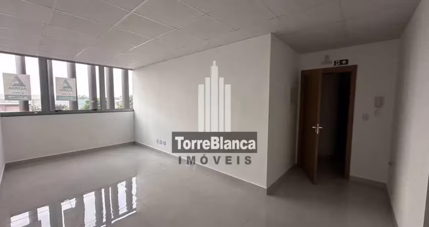Sala com garagem, em condomínio comercial recém construído para locação, 40 m² , nova rússia, ponta