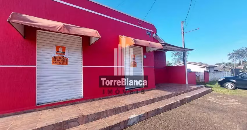 Imóvel comercial para locação com 2 divisórias, banheiro e 1 vaga de garagem - 60 m² -  uvaranas, p