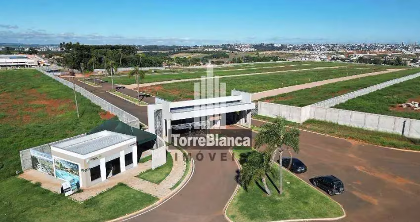 Terreno no condomínio garden ville residence, cará-cará, ponta grossa, pr
