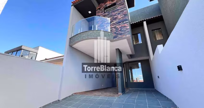 Sobrado para locação, 3 quartos sendo 1 suíte, 3 banheiros, churrasqueira, vaga de garagem, 118m²,