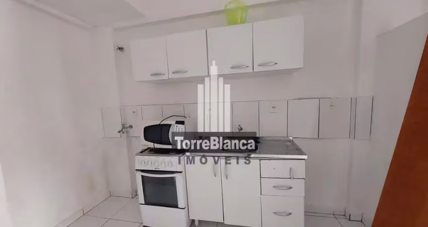 Flat mobiliado para locação, 1 quarto, 1 vaga de estacionamento, 40 m², próximo ao campus uepg, uni