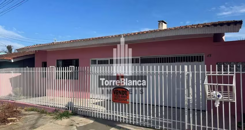 Casa à venda com 3 quartos (sendo 1 suíte) - jardim carvalho - ponta grossa/pr