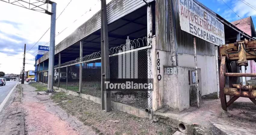 Locação - galpão / barracão, 800 m², estacionamento amplo, localização estratégica, uvaranas.