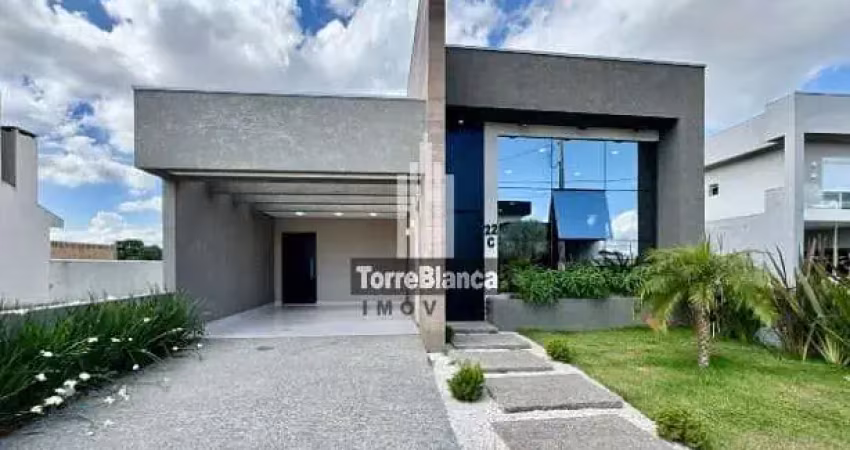 Casa para locação com 3 suítes em condomínio fechado,royal palace - uvaranas.