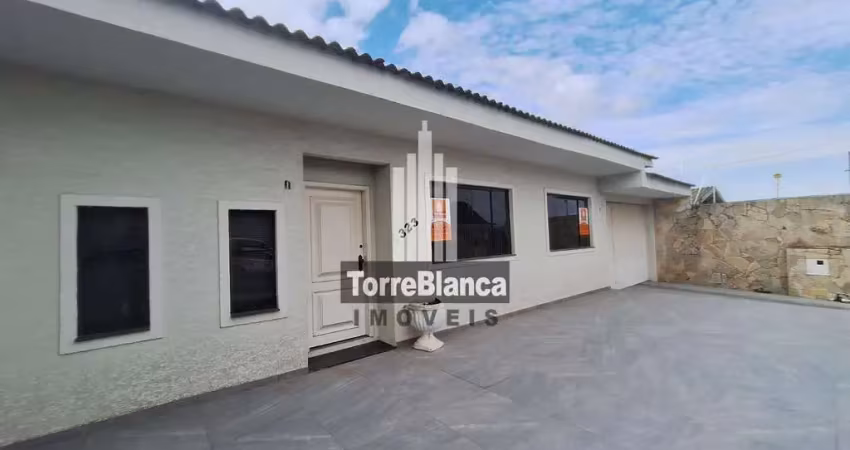 Locação - casa com piscina aquecida, 3 quartos sendo 1 suíte, 3 banheiros, área gourmet, órfãs.