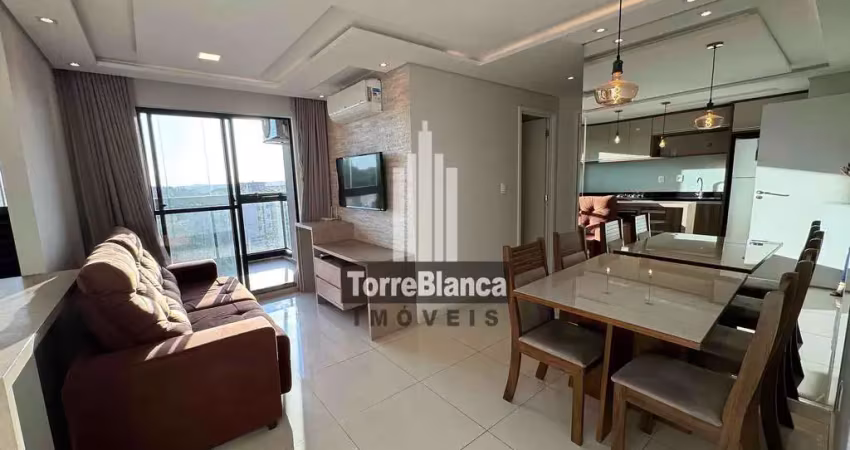 *em negociação* locação - apartamento mobiliado, 2 quartos, próximo ao tozetto oficinas, vista ofic