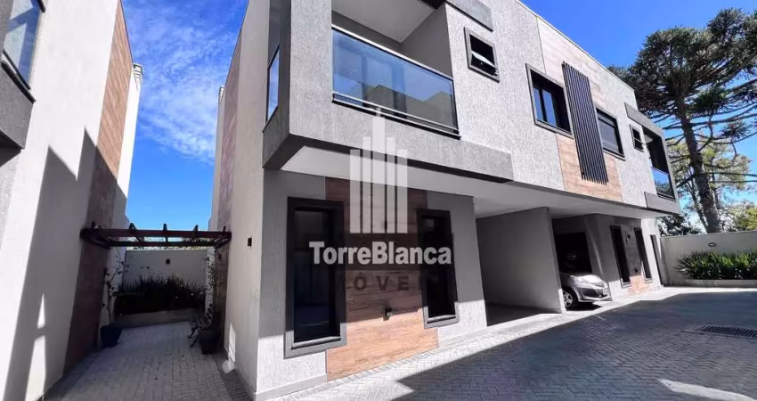 Locação - sobrado com 3 quartos (sendo 1 suíte), garagem coberta, churrasqueira, condomínio residen