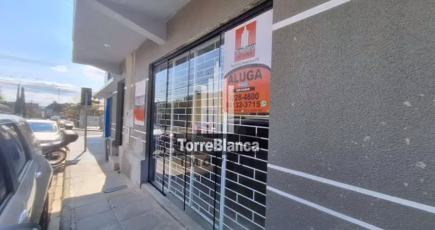Locação - sala comercial, 140 m², 2 banheiros, nova rússia, ponta grossa/pr