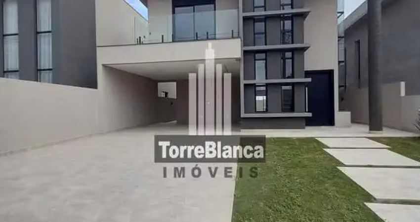 Sobrado alto padrão à venda no condomínio fontana di trevi com 4 suítes, piscina e área gourmet