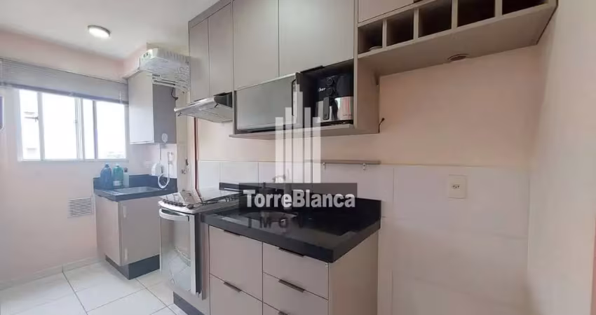 Locação - apartamento com 2 quartos, 1 vaga, sacada com churrasqueira, próximo à uepg campus, uvara
