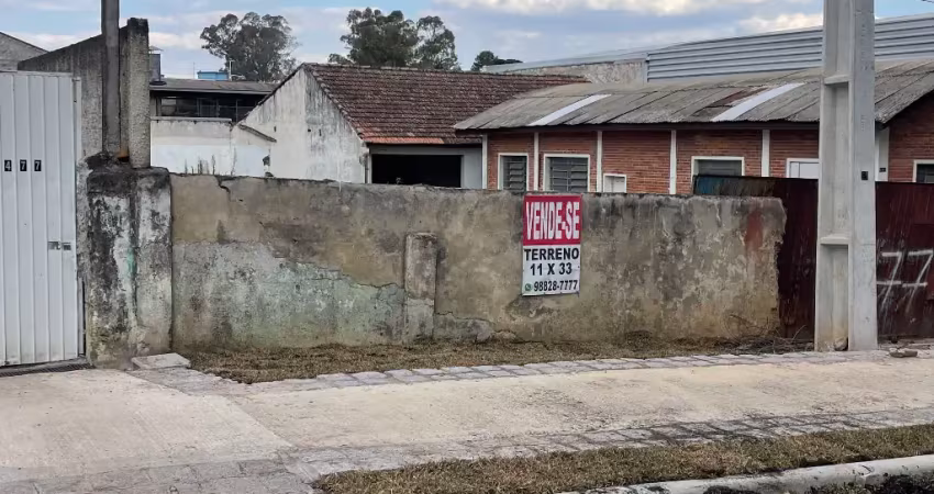 Terreno à venda na Rua Desembargador Estanislau Cardoso, 477, Xaxim, Curitiba