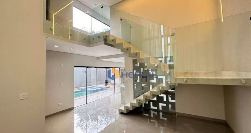 Sobrado com 4 suítes à venda, analisa troca,  289 m² por R$ 2.600.000 - Jardim Cidade Monções - Maringá/PR