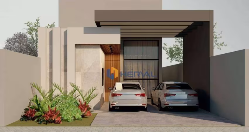 Casa com 3 quartos à venda, 93 m² por R$ 480.000 - Jardim Novo Paulista - Maringá/PR