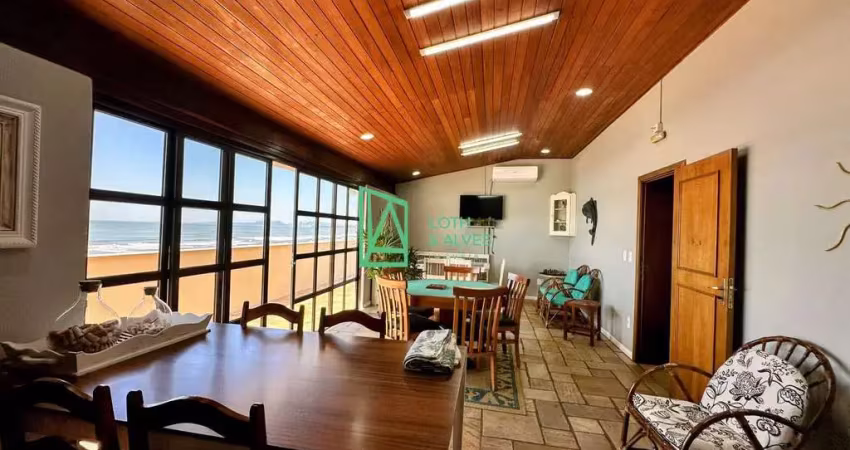 Apartamento frente mar com 05 suites à venda, Mobiliado GRAVATÁ, NAVEGANTES - SC