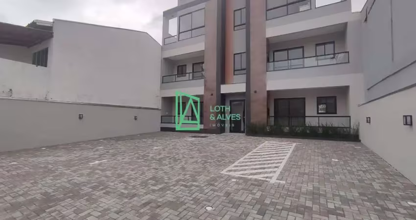 Apartamento pronto a 1100 metros da praia, localizado no gravatá, navegantes- sc