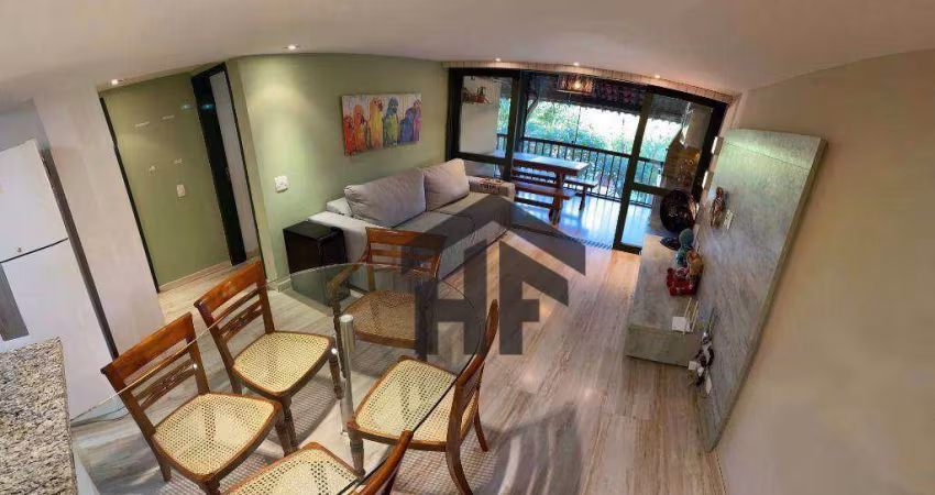Flat Mobiliado de 125m² à venda, com 4 quartos (3 suítes), localizado em Gravatá, Pernambuco.