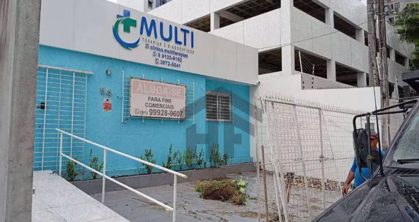 Casa comercial de 146,59m² para alugar, localizada na encruzilhada, recife - pernambuco.