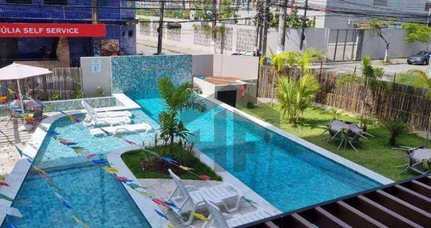 Apartamento de 42m² para alugar, com 2 quartos (1 suíte), localizado na imbiribeira, recife - pernambuco